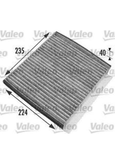 Valeo 698778 Polen Filtresi Karbonlu Ml Class W163 9804 1638350047