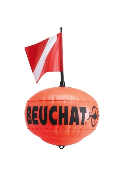 Beuchat Şamandıra Dalış. Yuvarlak. Pvc Mavi