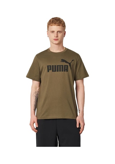 Puma Ess No. 1 Erkek Tişört Haki