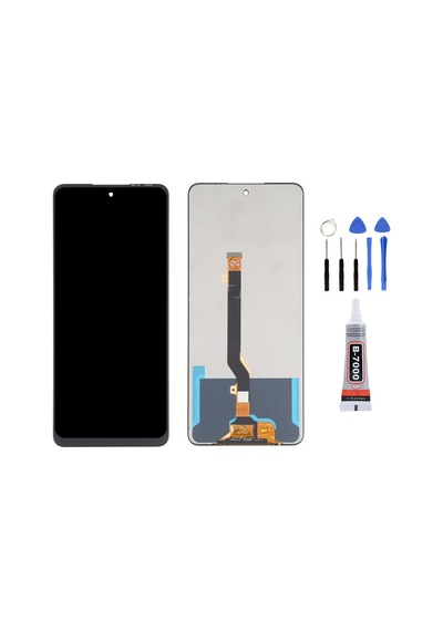 Tecno Spark 8 Pro Lcd Ekran Dokunmatik Tamir Seti Yapıştırcı Set Yedcom