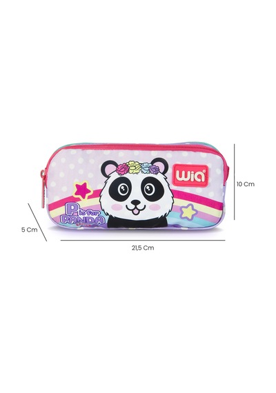 Crowned Panda Kız Çocuk Okul Seti Mor-su Yeşili