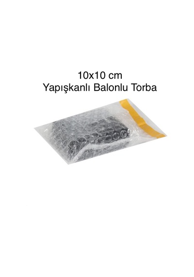 Yapışkanlı Balonlu Torba (10x10 cm)