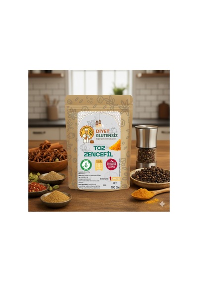 Glutensiz Zencefil Tozu 100 G