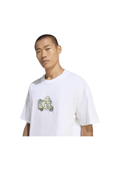 Kb9633-e Adidas M Camper G T Erkek T-shirt Beyaz Kb9633-e Beyaz