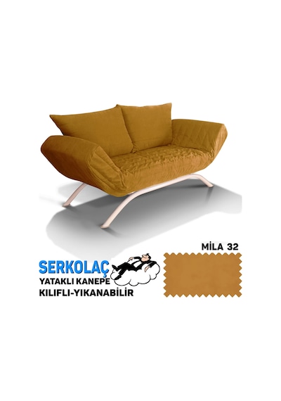 Serkolaç Yıkanabilir Yataklı Kanepe - Mila 32
