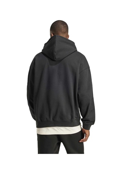 Black Adidas Erkek Günlük Kapşonlu Sweatshirt P Ess Hd Jc9572 Siyah