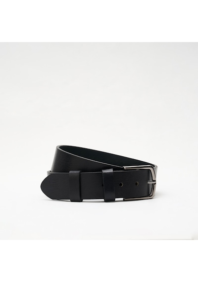 Siyah Erkek N-040-01 Grande Spor Kemer Genişlik 4 Cm