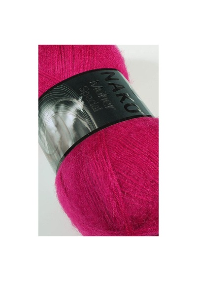 Nako Mohe Special El Örgü Ipliği Örgü Ipi 100 Gr 006 (Koyu Pembe)
