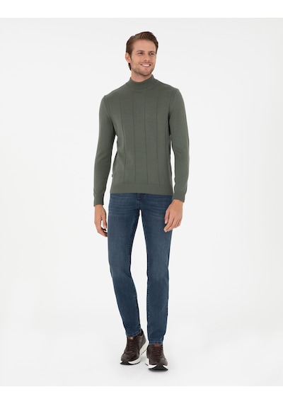 Pierre Cardin Erkek Mavi Jean Pantolon 50295810-vr036 Mavi