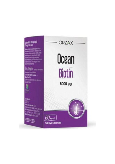 Biotin 5000Ug 60 Kapsül