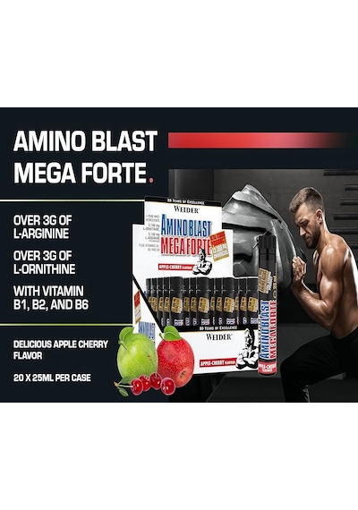 Weıder Amino Blast Mega Forte 20 x 25 ML Weıder Amino Blast Mega Forte 20 x 25 ML