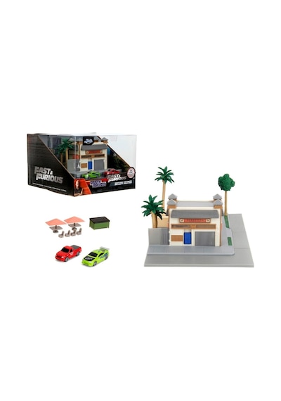 Jada Fast & Furious Nano Toretto's Cafe Nano Scene Çok Renkli