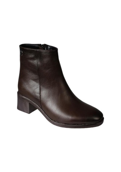 Yazkış Ayakkabı Yazkış Kadın Siyah Kahverengi Cilt 13cm Bilek Boyu 5cm Kalın Topuk Kut Burun Bot Kahverengi Yazkış Ayakkabı Yazkış Kadın Siyah Kahverengi Cilt 13cm Bilek Boyu 5cm Kalın Topuk Kut Burun Bot Kahverengi
