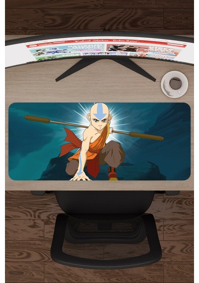 Avatar Son Hava Bükücü Dikişli Kauçuk Oyuncu Mousepad V5 - 70x30 Xl Gaming Mouse Pad