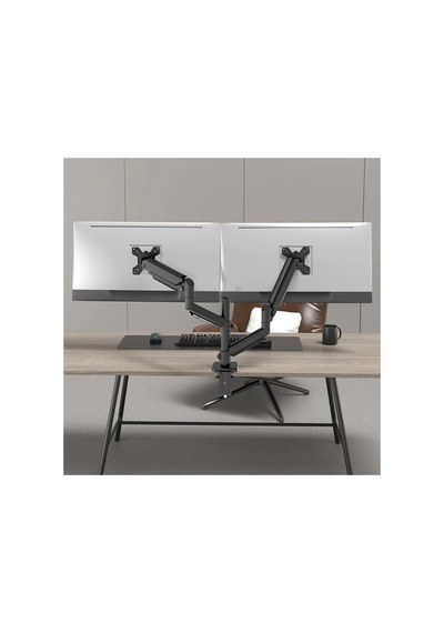 Tr M252dla Gazlı Yaylı Çift Monitör Kolu, 13-32 Inç, Vesa 75x75/100x100