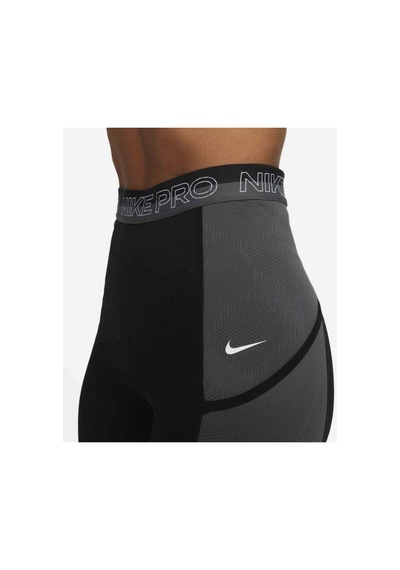 Nike Pro Dri-fit High-waisted Pockets 7/8 Training Kadın Tayt Siyah