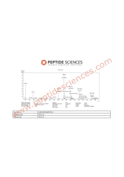 Peptıde Scıences Igf-1 Lr3 1mg.made In Usa