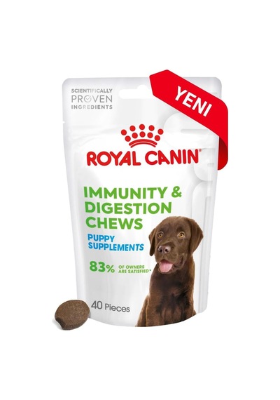 Ayrex Immunity&digestion Chews Yavru Köpekler İçin Bağışıklık Ve Sindirim Sistemini Destekleyen Tamamlayıcı Ö