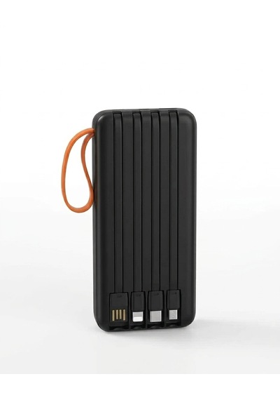 20000 Mah Dijital Ekranlı Powerbank Çoklu Bağlantı Uçlu Taşınabilir Yedek Batarya Diğer
