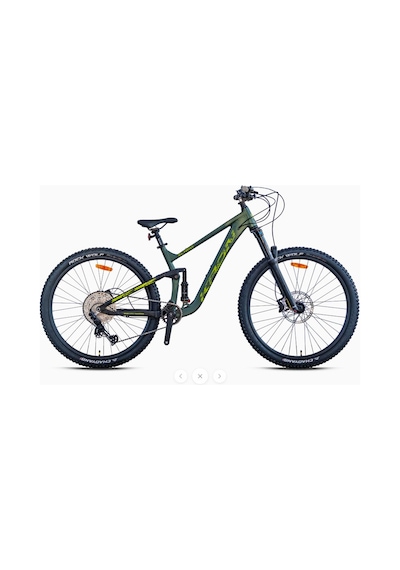 Kron El Nıno - 29" Mtb Full Sus. - 425mm - 11 Vites - H.disc - Mat Haki-siyah / Yeşil Haki