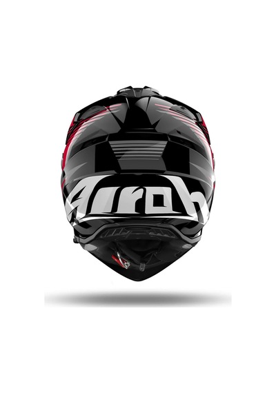 Airoh Bandit Spicy Red Gloss Kask Kırmızı -  Siyah
