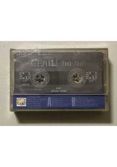 Cemali Youh Youh Kaset Jelatininde Sıfır Orjnal Dönem Baskı Kaset