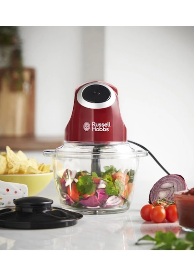 Russell Hobbs Mını Chopper 24660-56 Mini Doğrayıcı Kırmızı
