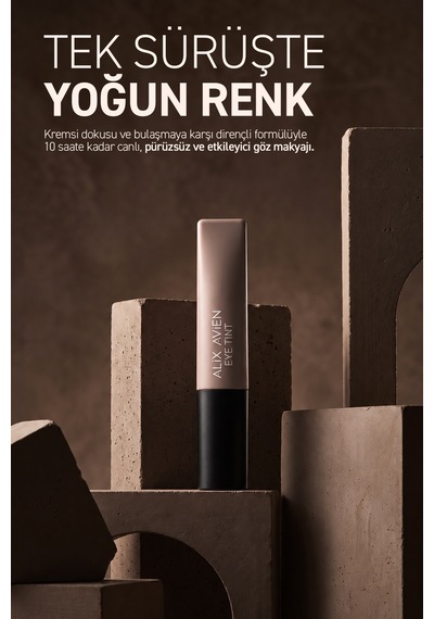 Uzun Süre Kalıcı Kremsi Likit Göz Farı - Eye Tint Creamy Sensation Eyeshadow 105 Hololila Pembe
