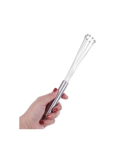 Arvale Profesyonel Paslanmaz Yumurta Kek Çırpıcı Ergonomik Saplı Mutfak Yardımcısı - 29 Cm Diğer