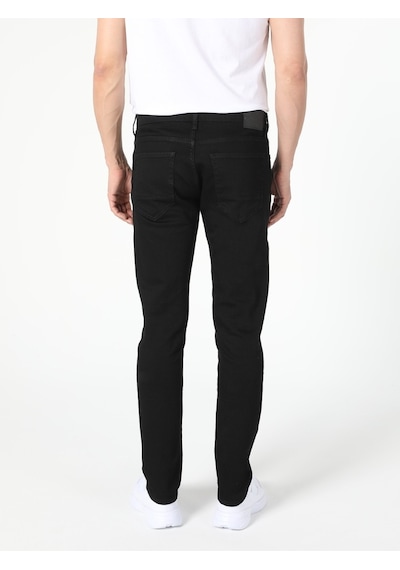 Colin's 044 Karl Düşük Bel Düz Paça Straight Fit Siyah Erkek Jean Pantolon CL1031096_q1.v1_DN06270
