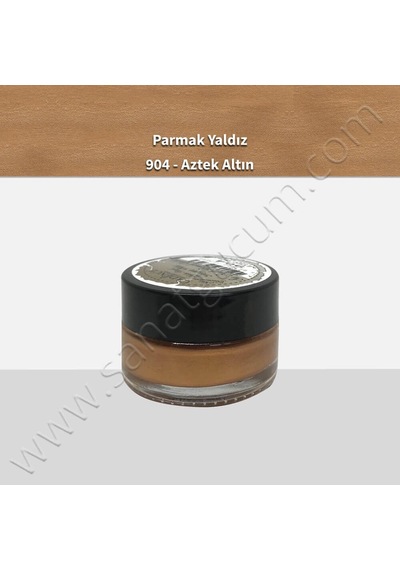 Cadence Parmak Yaldız Boya 20 Ml. 904 Aztek Altın