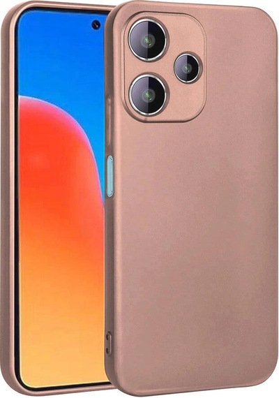 Xiaomi Redmi 12 5g Kılıf Zore Premier Silikon Kapak Rose Gold