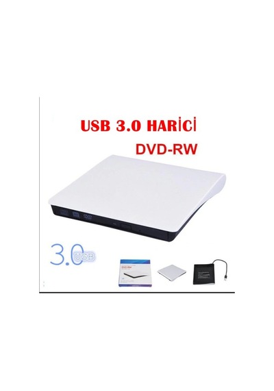Pop Up External Usb 3.0 8X Dvd Rw Optik Sürücü