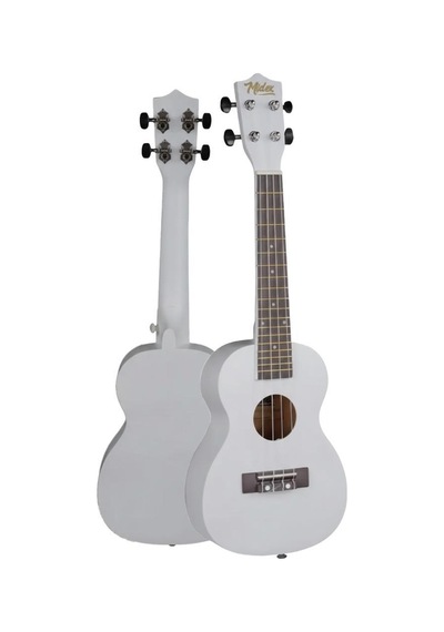 Midex Ukx-233wh Beyaz Concert Ukulele Askı Çanta Metod Pena