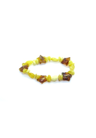 Ambergold Kehribar Bileklik Damla Kehribardan Blk0529