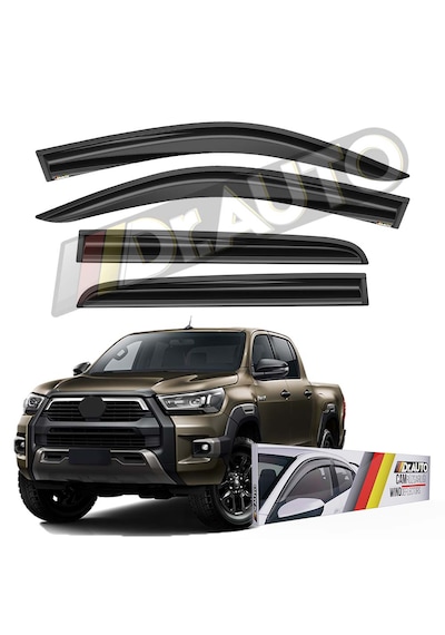 Toyota Hilux 2020 Ve Sonrası Araçlar İçin Cam Rüzgarlığı 4'lü