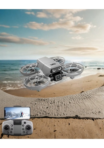 Mini Drone Fotoğraf Ve Video Çekimli Optical Hover Sistemli