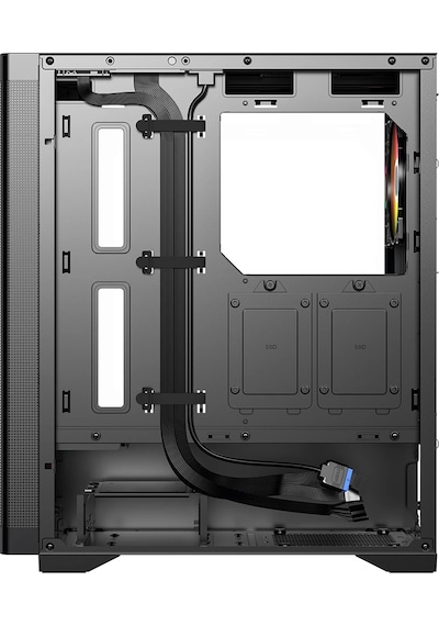 Frisby Fc-9480g 600 W Rainbow Matx Mid Tower Gaming Kasa