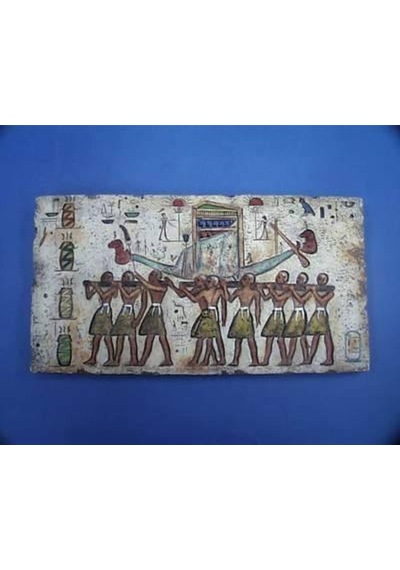 Wise Mısır Tarihi-DUVAR PLAKETİ - MISIR GEMİSİ-23,5*12,5*1,5 CM.