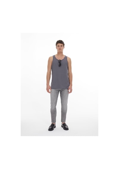 Ltb Smarty Y Normal Bel Dar Paça Skınny Erkek Jean Pantolon 010095145415364 - 55435 Gri