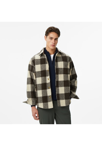 Nautica Erkek Kahverengi Classic Fit Gömlek Desenli W57431t Kahverengi