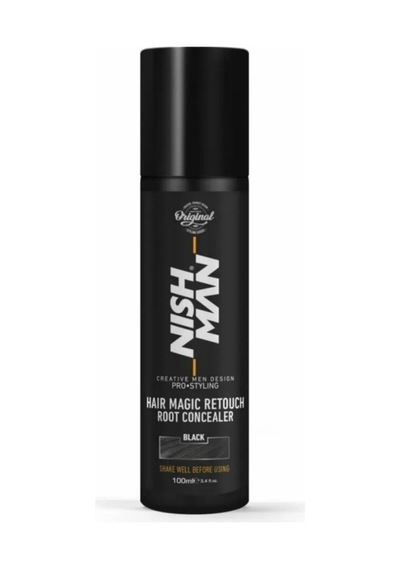 Root Touch Up Sprey / Saç Dolgunlaştırıcı Ve Seyrek Kapatıcı / Suda Yağmurda Akmaz/ Siyah 100 Ml
