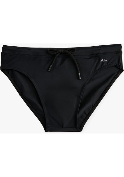 Koton Basic Slip Mayo Beli Bağlamalı Siyah 4sam00002mk 4SAM00002MK999