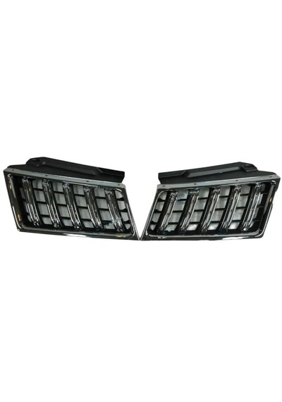 Mitsubishi L200 2010-2014 Arası Krom Ön Panjur Sağ-sol Takım Set-