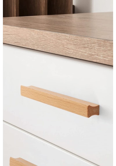 Dolap Kulpu, 96 Mm, 9,6 Cm , Mutfak Dolap Kulplari, Ahşap Kulp,
