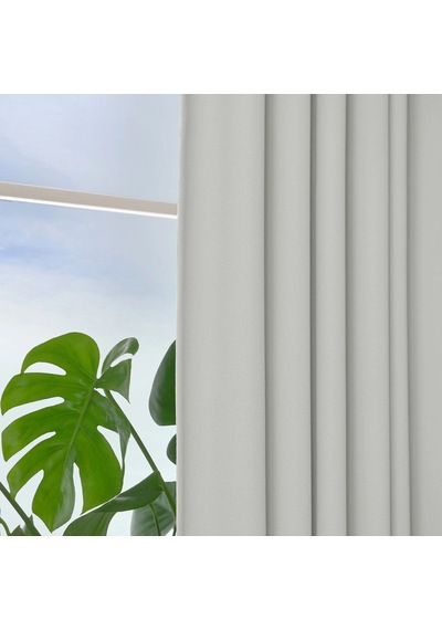 Ikea Korgmott Fon Perde 145x300 Cm Açık Gri-beyaz Çok Renkli