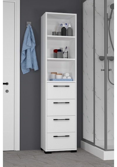 Lizbon No.3 Banyo Dolabı Beyaz