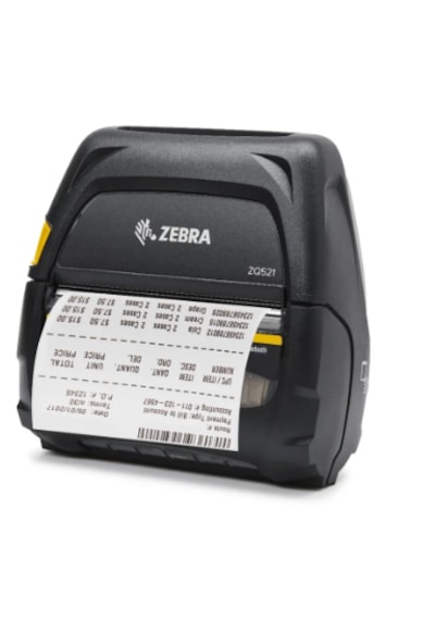 Zebra Zq521 Bluetooth 4 İnch Mobil Printer Zq52-bue000e-00