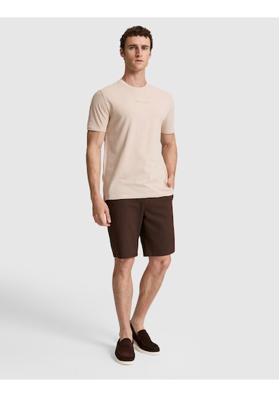 Pierre Cardin Erkek Koyu Bej Tişört 50327872-vr088