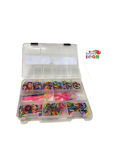 Rainbow Team 1000 Parça Mega Bileklik Yapım Seti Rainbow 1000